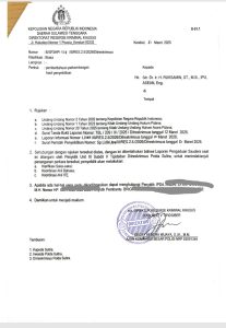 Seret Ahli ITE dan Bahasa, Polda Sultra Perkuat Bukti Penyidikan Kasus Pencemaran Nama Baik Ruksamin