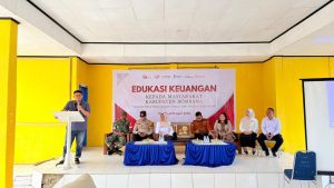 Waspada Investasi Bodong, OJK Sultra ‘Gempur’ Bombana dan Konawe Utara dengan Edukasi Keuangan