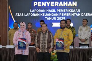 Cetak Hattrick Emas 14 Kali Beruntun, Pemkot Kendari Kembali Raih Opini WTP dari BPK