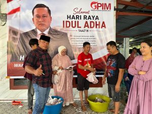 Dukung Program Presiden, GPIM Salurkan Hewan Qurban Sapi di Konawe