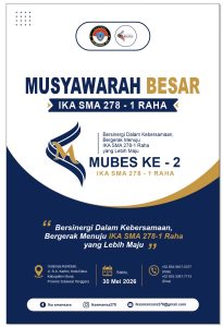 Rajut Solidaritas Lintas Generasi, IKA SMA 278-1 Raha Siap Gelar Mubes ke-2 di Galampa Kantolalo