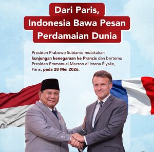 Misi Damai di Paris: Prabowo dan Macron Perkuat Kemitraan Strategis, Suarakan Keadilan untuk Palestina