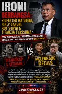 Menakar Keadilan “Tebang Pilih”: Sengkarut Kasus Roy Suryo, Dr. Tifa, hingga Firli Bahuri