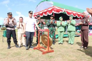 Bupati Buton Pimpin Upacara, Resmi Buka TMMD ke-129 TA 2026