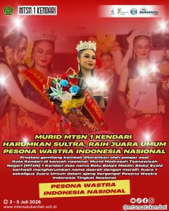 Ratu Bilqis, Siswi MTsN 1 Kendari yang Memukau Nasional lewat Pesona Wastra