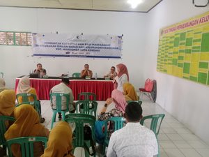 Menuju Kelurahan Sadar HAM Nasional, Kelurahan Mandonga Kendari Gelar Penguatan Kapasitas Warga