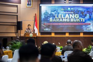 Penegakan Hukum Polda Sultra Hasilkan Lelang Barang Rampasan Negara Rp8,18 Miliar, Didominasi Kasus Pertambangan